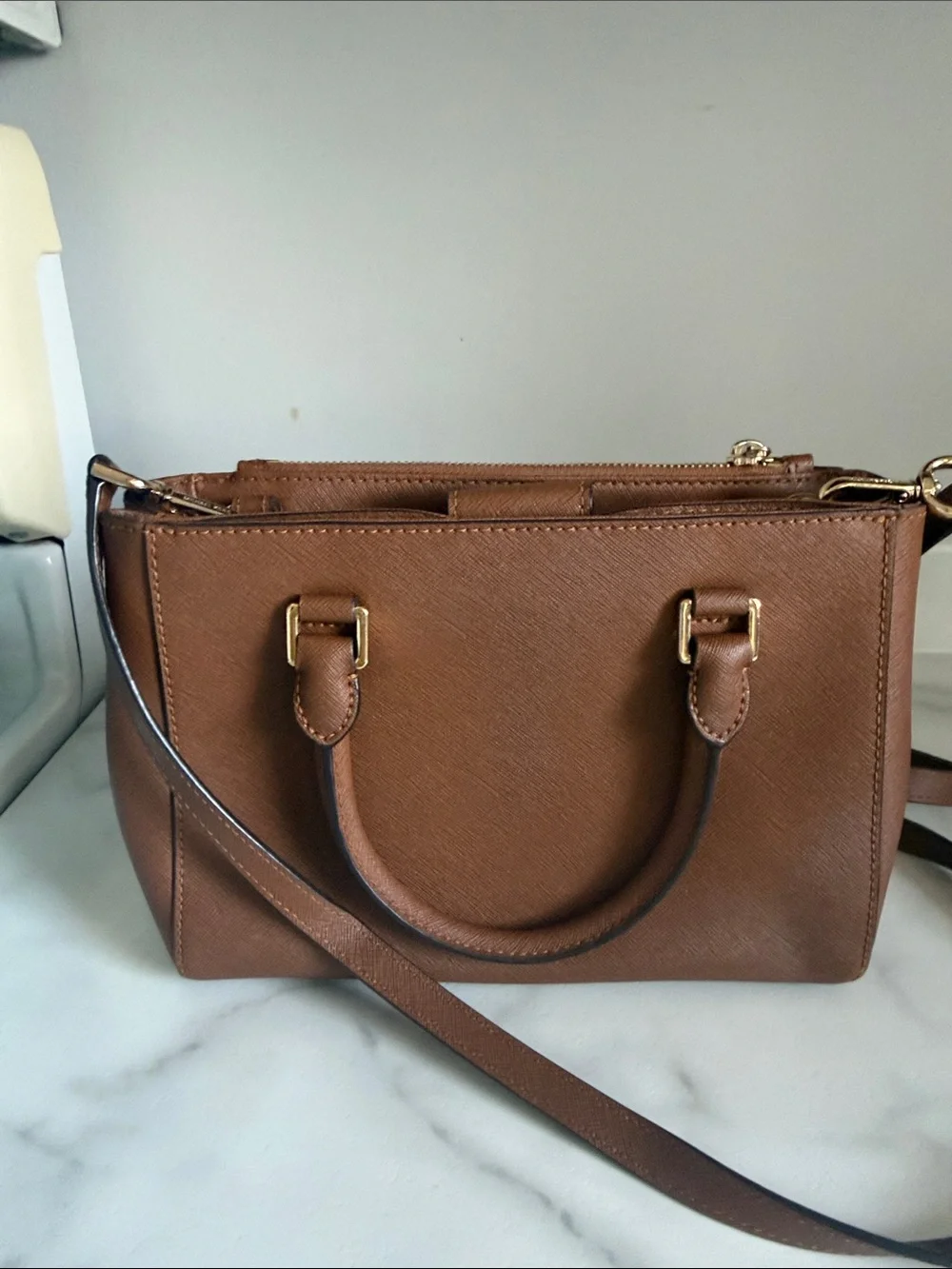 Michael Kors structured saffiano